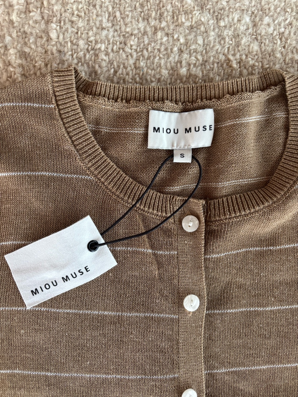 NWT Linen Blend Cardigan Set - Picture 2 of 12